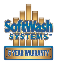 SoftWash Systems 5-Year Spot-Free Limited Warranty